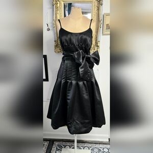 BCBG Paris Black Midi Dress